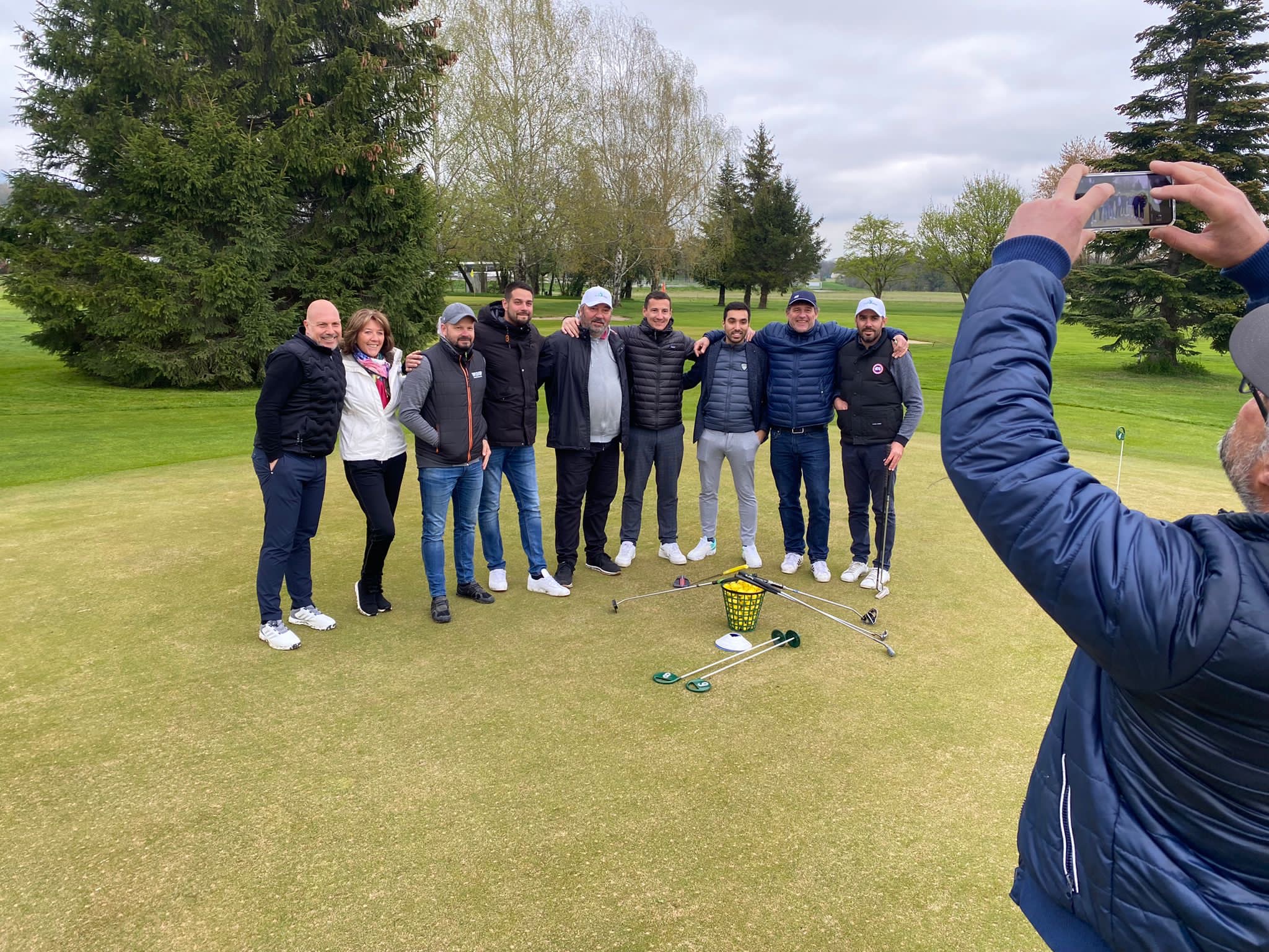 Séance de golf et bien-être