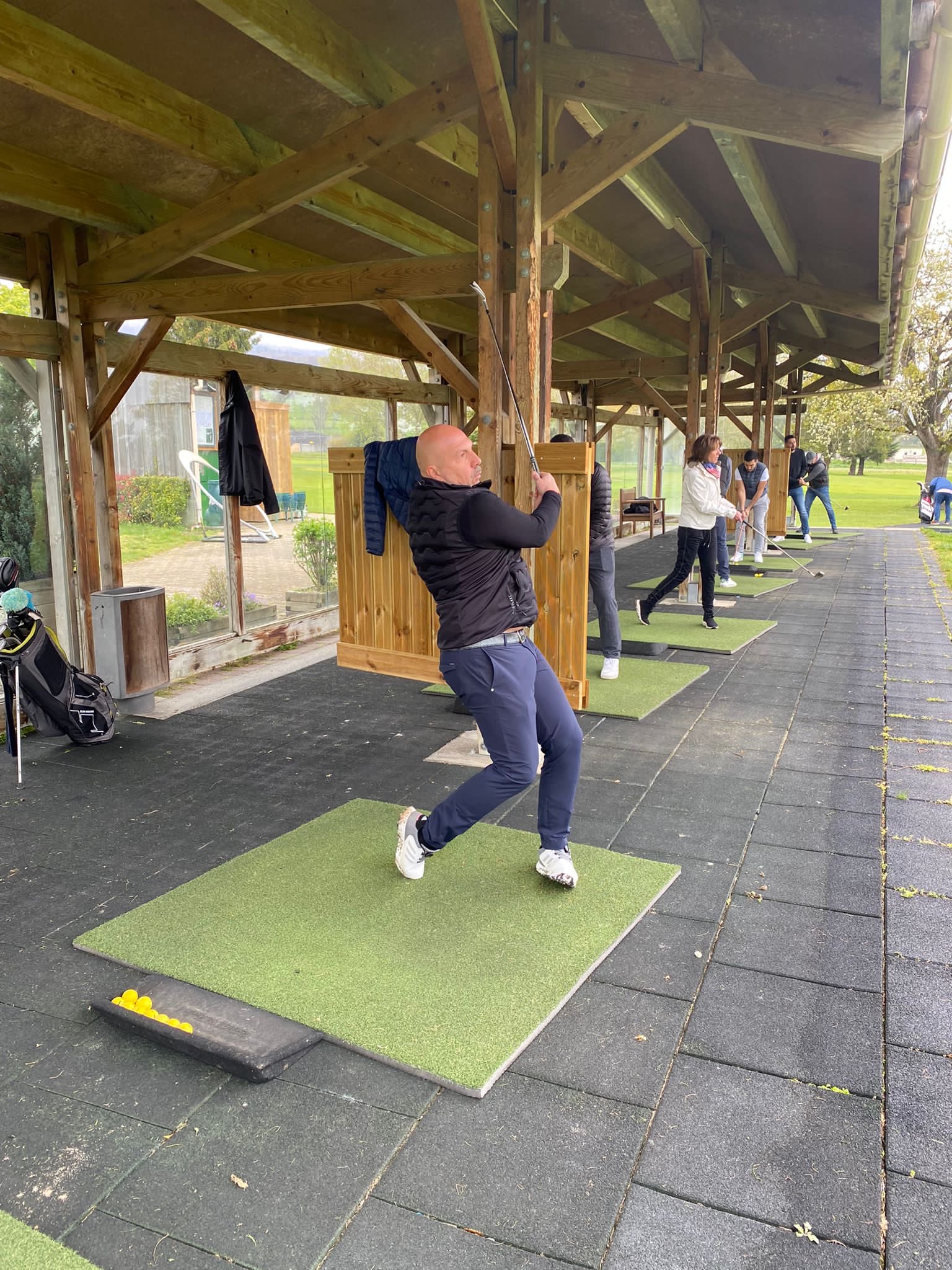Technique de golf avec moniteur certifié